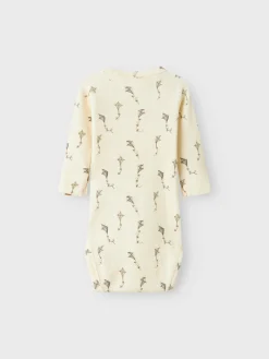 Lil' Atelier Gavo langærmet slim body - TURTLEDOVE- Bodystocking Langærmet