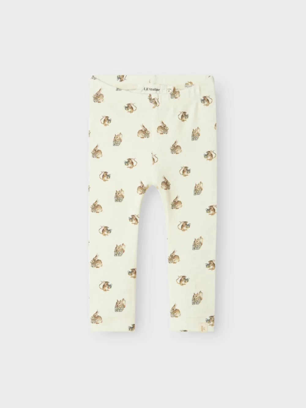 Lil' Atelier Gayo gno slim legging - TURTLEDOVE- Leggings
