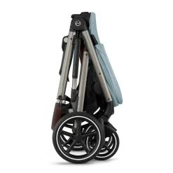 Cybex Gazelle S - Stormy Blue- Søskende/Tvillingevogne|Klapvogne Med Flade Sæder