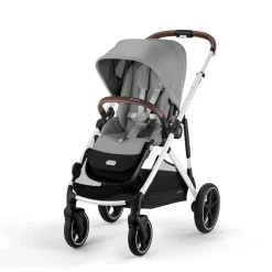 Cybex Gazelle S kombivogn - Stone grey- Kombivogne Med Flade Sæder