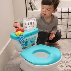 Baby Einstein Geared for Success 2-i-1 Pottetræningssystem- Potter, Toiletsæder & Skamler