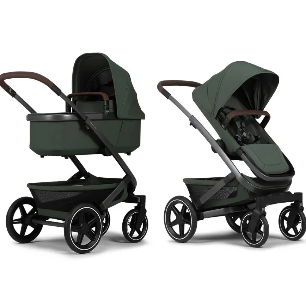 JOOLZ Geo3 Komplet - Forest green- Kombivogne Med Ergonomiske Sæder