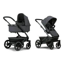JOOLZ Geo3 Komplet - Stone grey- Kombivogne Med Ergonomiske Sæder
