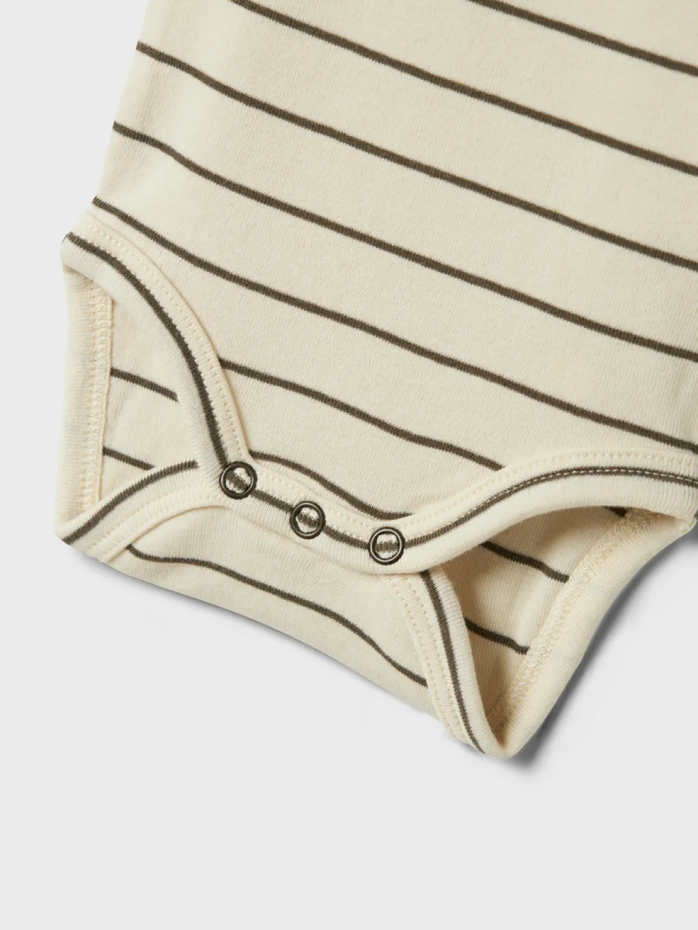 Lil' Atelier Geo Lim Langærmet Slim Body - TURTLEDOVE- Bodystocking Langærmet