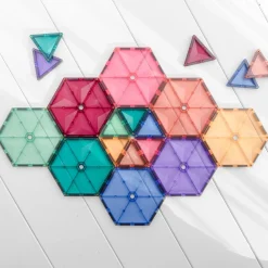 CONNETIX Geometry Pack - magnetsæt 40 dele - pastel- Magnetlegesæt