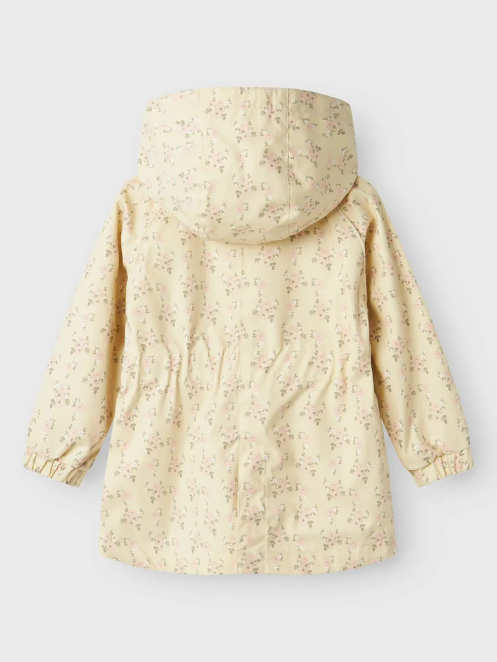 Lil' Atelier Gerda lang jakke aop - BLEACHEDSA- Overgangsjakker