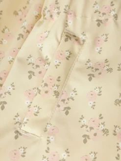 Lil' Atelier Gerda lang jakke aop - BLEACHEDSA- Overgangsjakker