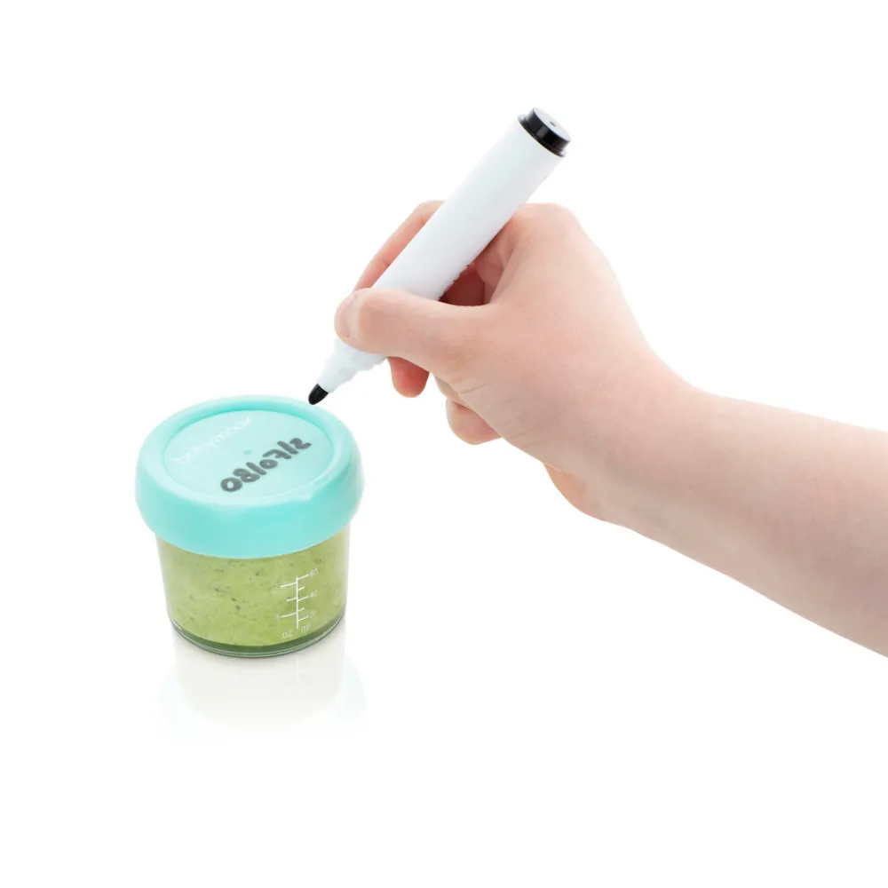 Babymoov Glas madbøtter - 4x 220ml- Madopbevaring