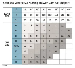 Carriwell Graviditets & amme BH med carri-gel beige S- Amme Bh'Er