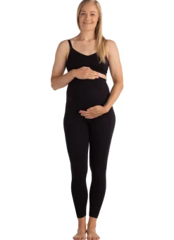 Carriwell Graviditets leggings m. støtte (Recycled) sort s- Leggings/Strømpebukser