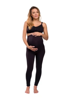 Carriwell Graviditets leggings m. støtte (Recycled) sort s- Leggings/Strømpebukser