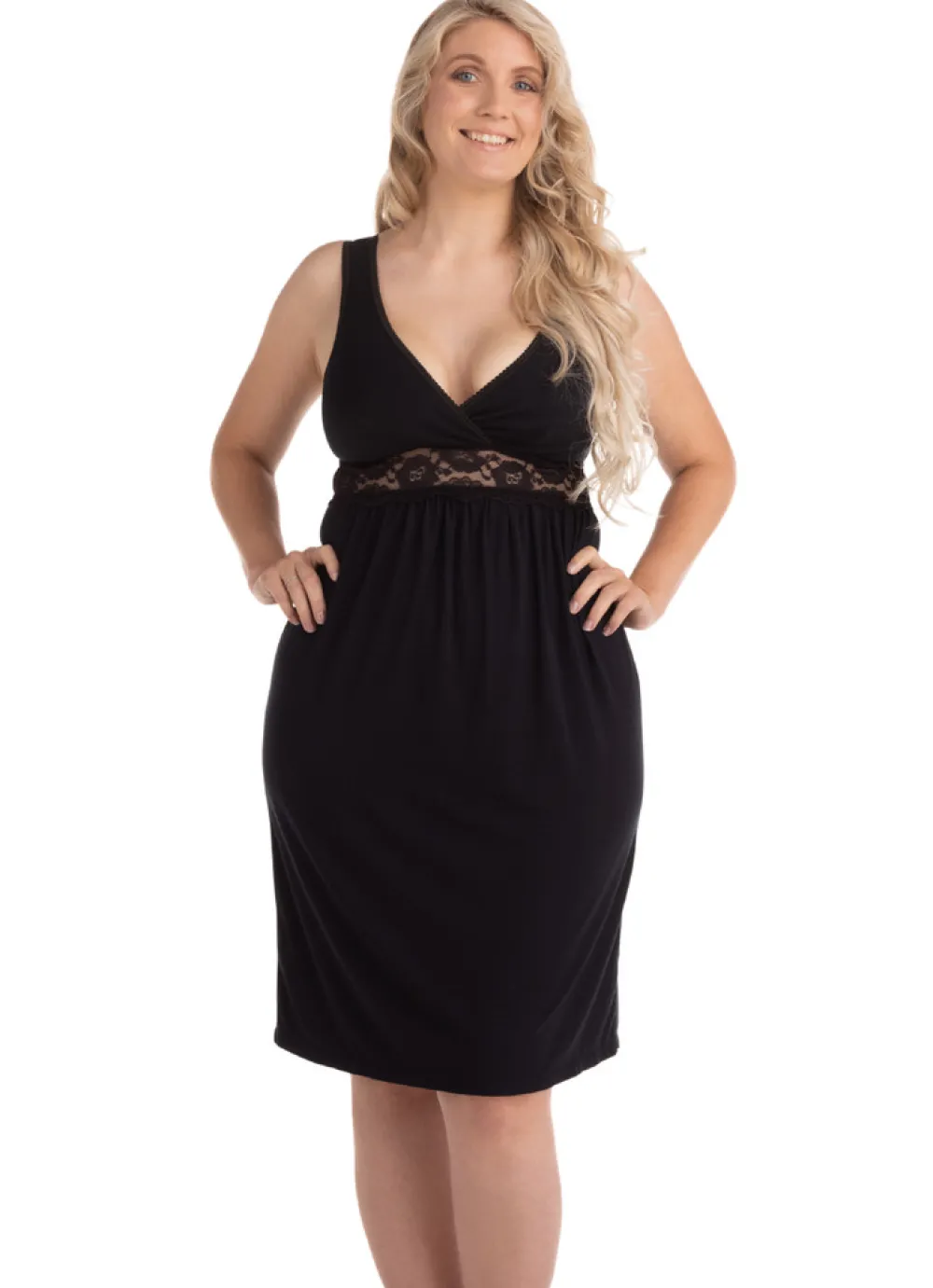 Carriwell Graviditets- og ammenatkjole sort M- Accessories