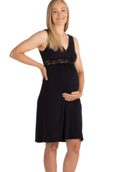 Carriwell Graviditets- og ammenatkjole sort S- Accessories