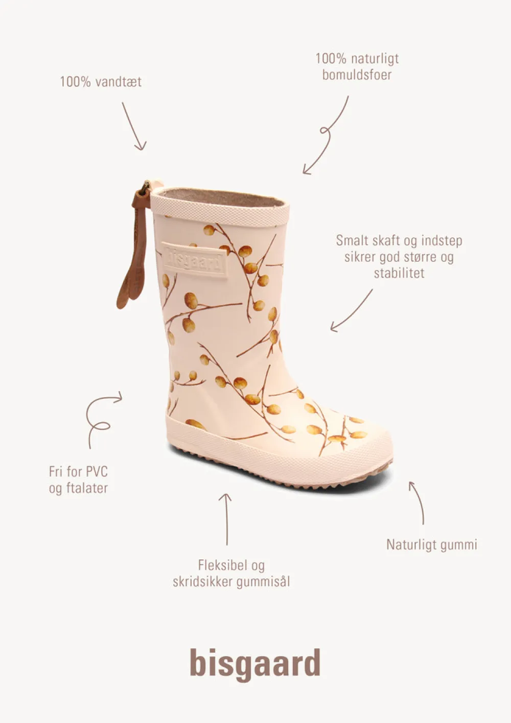 Bisgaard Gummi Støvle, Fashion - 176 Camouf- Lange Gummistøvler