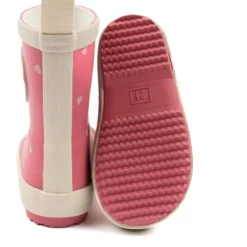 Pompom Gummistøvle AOP - HEART AOP- Lange Gummistøvler