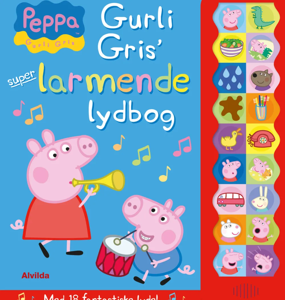 Alvilda Gurli Gris' Larmende Lydbog- Bøger Med Lyd