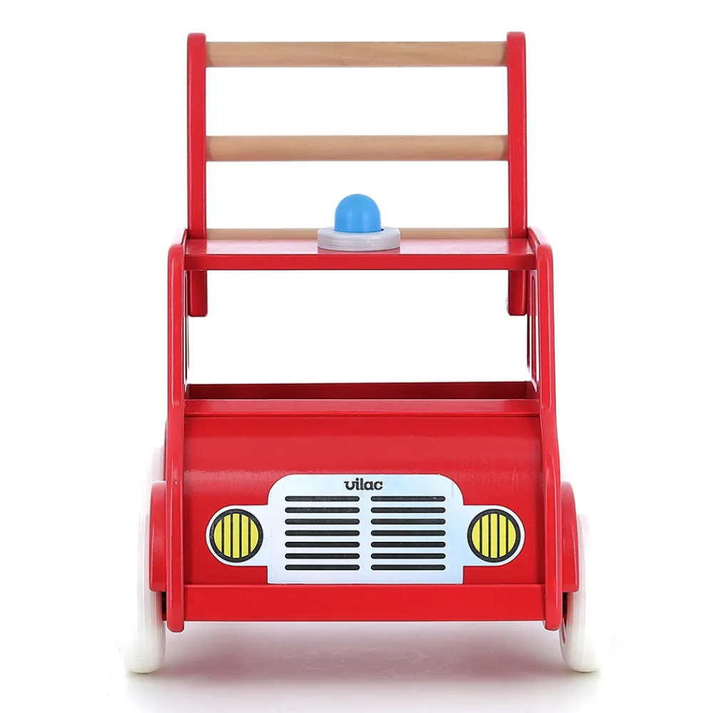 Vilac Gåvogn - Brandbil- Gåvogne & Aktivitetsborde