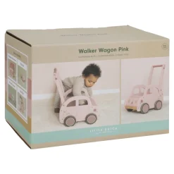 Little Dutch Gåvogn - Pink- Gåvogne & Aktivitetsborde