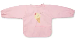 SARO Hagesmæk m. Ærmer - Pink- Hagesmække