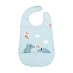 Done By Deer Hagesmæk m/Velcro Playground Blå- Hagesmække