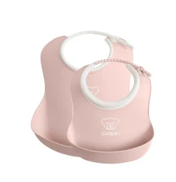 BabyBjörn Hagesmæksæt 2-pak - rosa- Hagesmække