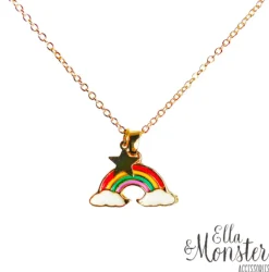 Ella & Monster Halskæde Rainbow- Festtøj & Tilbehør