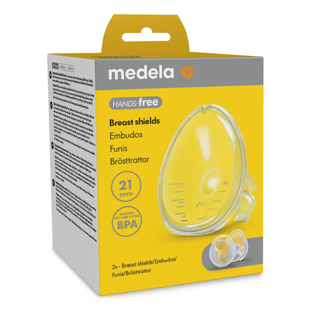 Medela Hands-free brysttragt 21 mm, 2 pk- Brystpumper