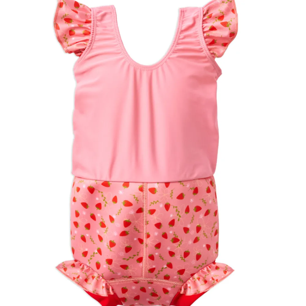 Splash About Happy nappy costume - Strawberry field- Blebadebukser|Badedragter & Bikinier