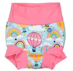 Splash About Happy nappy duo - Up & Away Pink- Blebadebukser