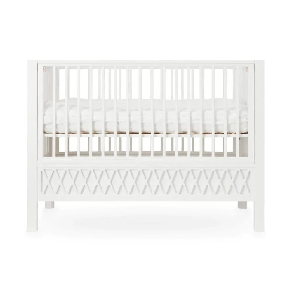 Cam Cam Copenhagen Harlequin Babyseng - hvid - FSC® Mix-Børn Tremmesenge