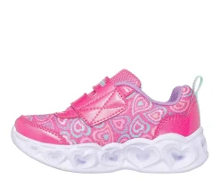 SKECHERS Heart lights boogie land - HPMT- Sneakers Med Blink|Sneakers Med Lys