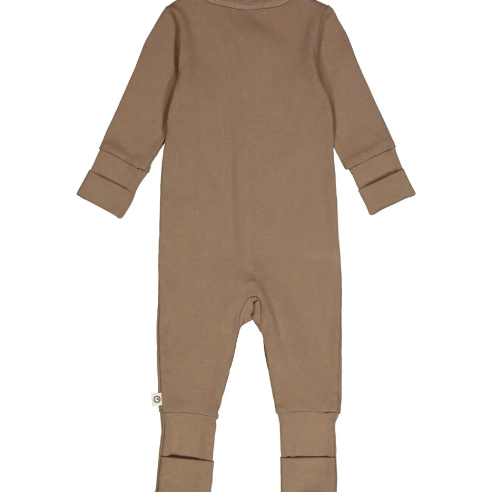 Müsli Heldragt med fødder - Walnut- Heldragter M. Fod|Heldragter U. Fod