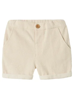 Lil' Atelier Henrik shorts - IRISHCREAM- Shorts