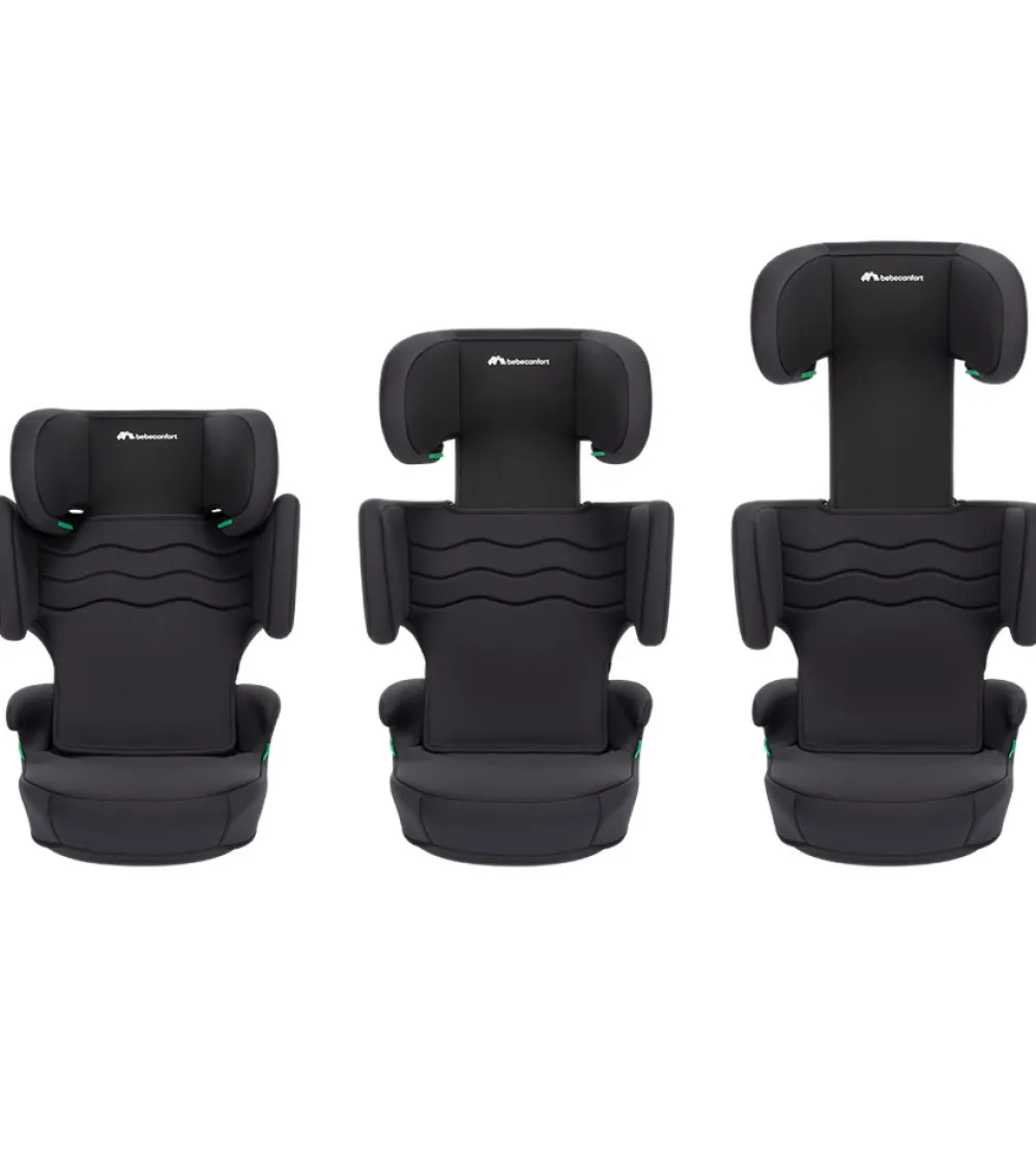 Bebeconfort Hera i-safe mineral black- Autostole 100-150 Cm (4-12 År)