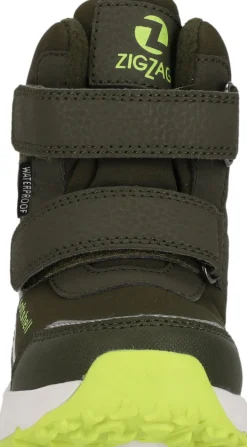 ZIG ZAG Hidol støvle WP / M Lys - Olive Night- Vinterstøvler|Sneakers Med Blink