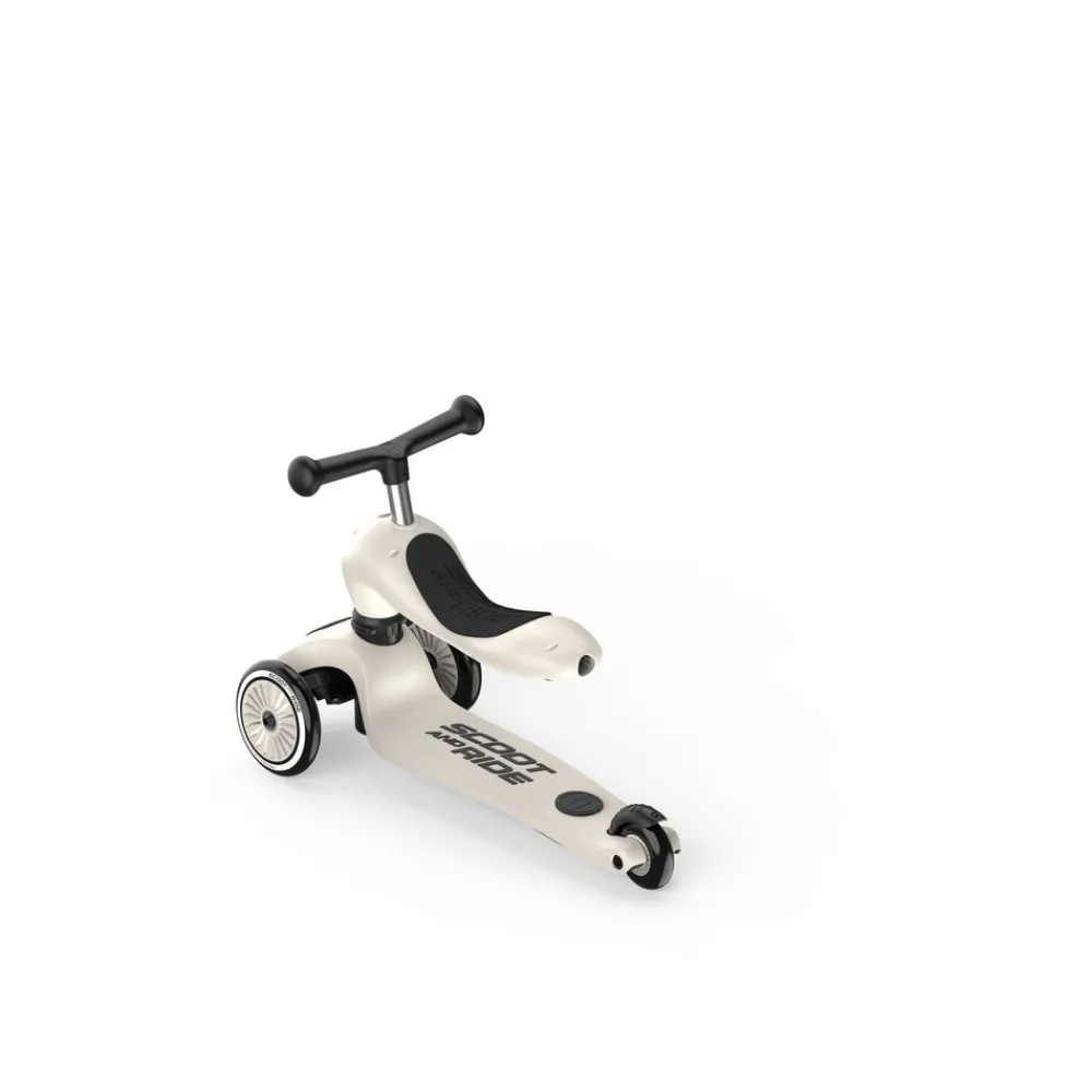 Scoot and Ride Highwaykick 1 Push&Go Ash- Løbehjul & Rulleskøjter|Løbecykler & Cykler