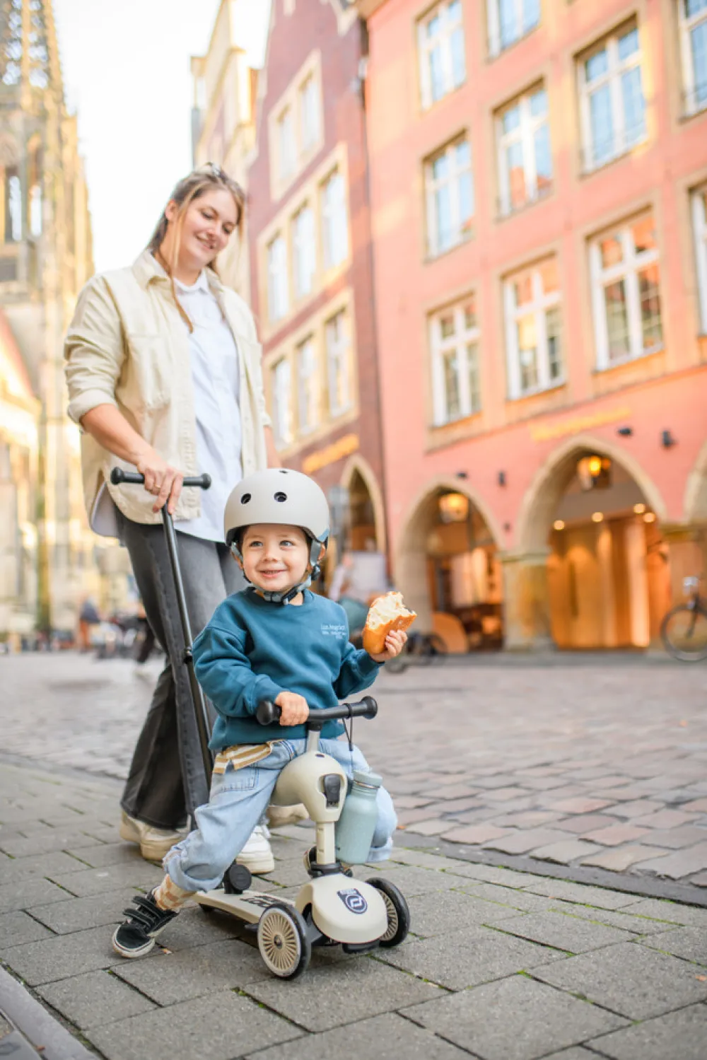 Scoot and Ride Highwaykick 1 Push&Go Ash- Løbehjul & Rulleskøjter|Løbecykler & Cykler