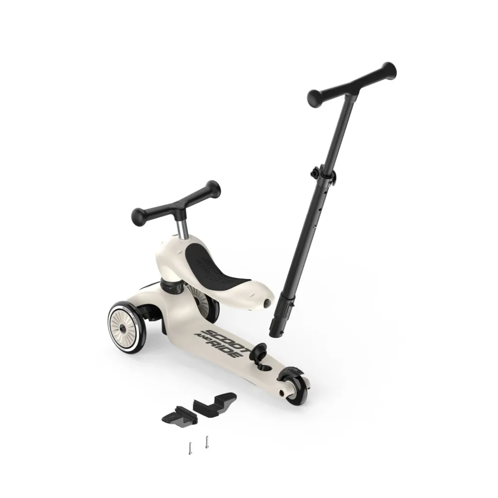 Scoot and Ride Highwaykick 1 Push&Go Ash- Løbehjul & Rulleskøjter|Løbecykler & Cykler