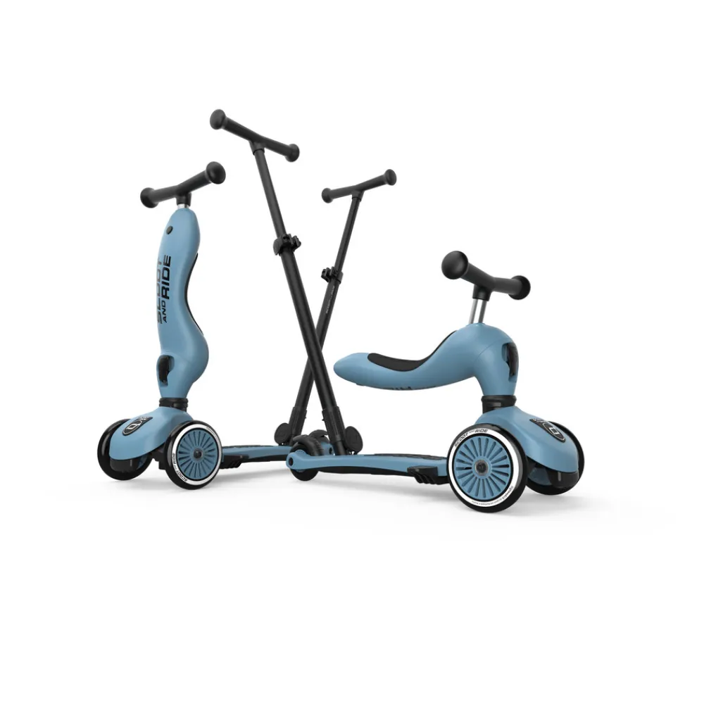 Scoot and Ride Highwaykick 1 Push&Go steel- Løbehjul & Rulleskøjter|Løbecykler & Cykler