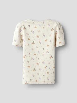 NAME IT Hiline Bluse - SANDSHELL- Bluser