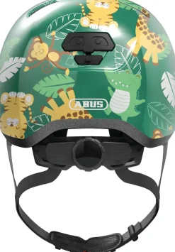Abus Hjelm Skurb Kid, green jungle*, S- Cykelhjelme & Tilbehør|Cykelstole & Hjelme