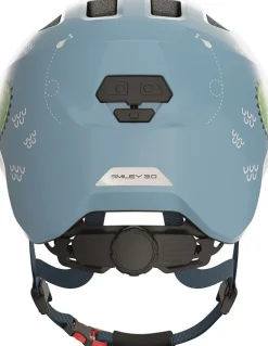 Abus Hjelm Smiley 3.0, blue croco, S- Cykelhjelme & Tilbehør|Cykelstole & Hjelme