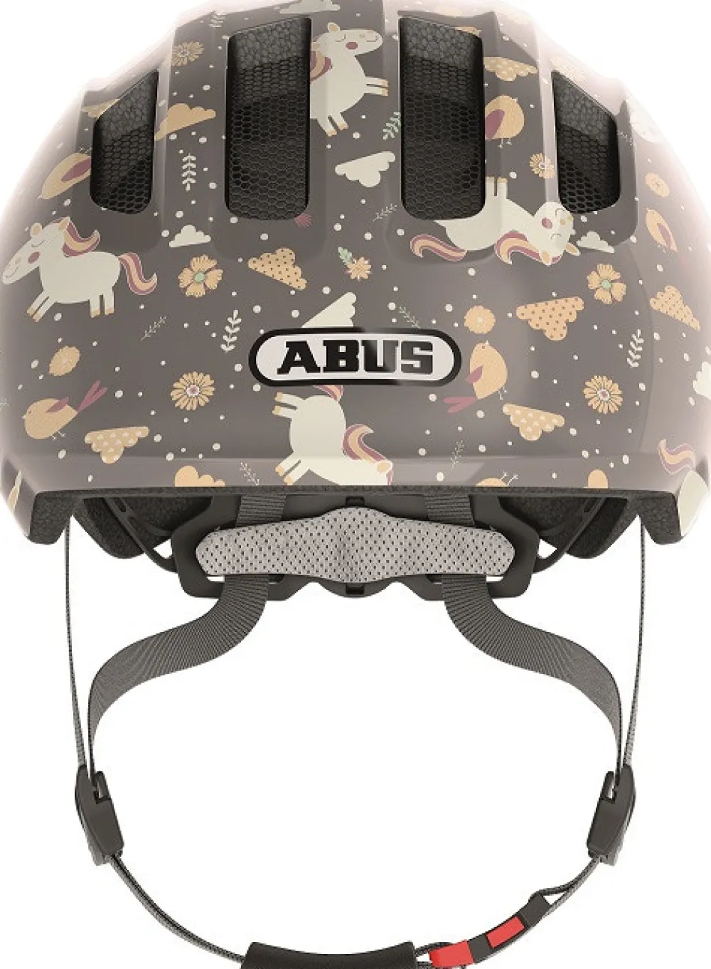 Abus Hjelm Smiley 3.0, grey horse, M- Cykelhjelme & Tilbehør|Cykelstole & Hjelme