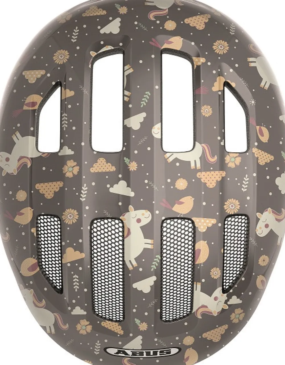 Abus Hjelm Smiley 3.0, grey horse, M- Cykelhjelme & Tilbehør|Cykelstole & Hjelme