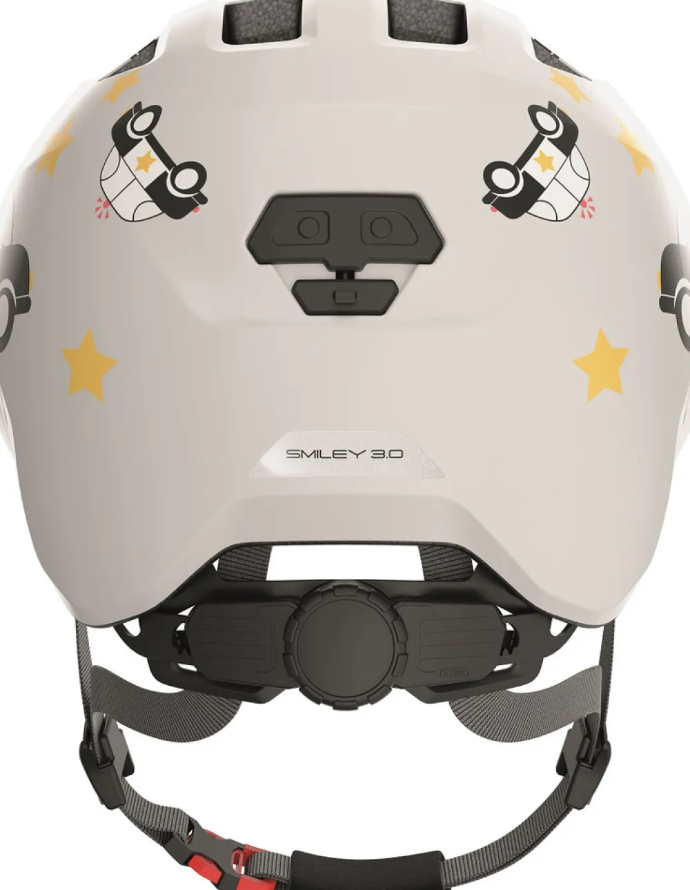 Abus Hjelm Smiley 3.0, grey police, M- Cykelhjelme & Tilbehør|Cykelstole & Hjelme