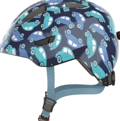 Abus Hjelm Smiley 3.0 LED, blue car*, M- Cykelhjelme & Tilbehør|Cykelstole & Hjelme