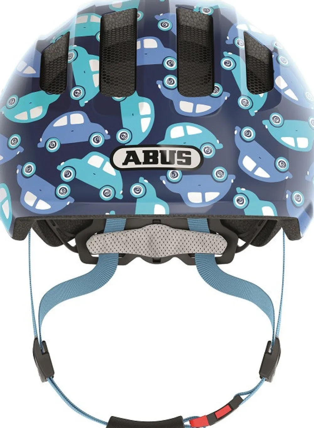 Abus Hjelm Smiley 3.0 LED, blue car*, S- Cykelhjelme & Tilbehør|Cykelstole & Hjelme