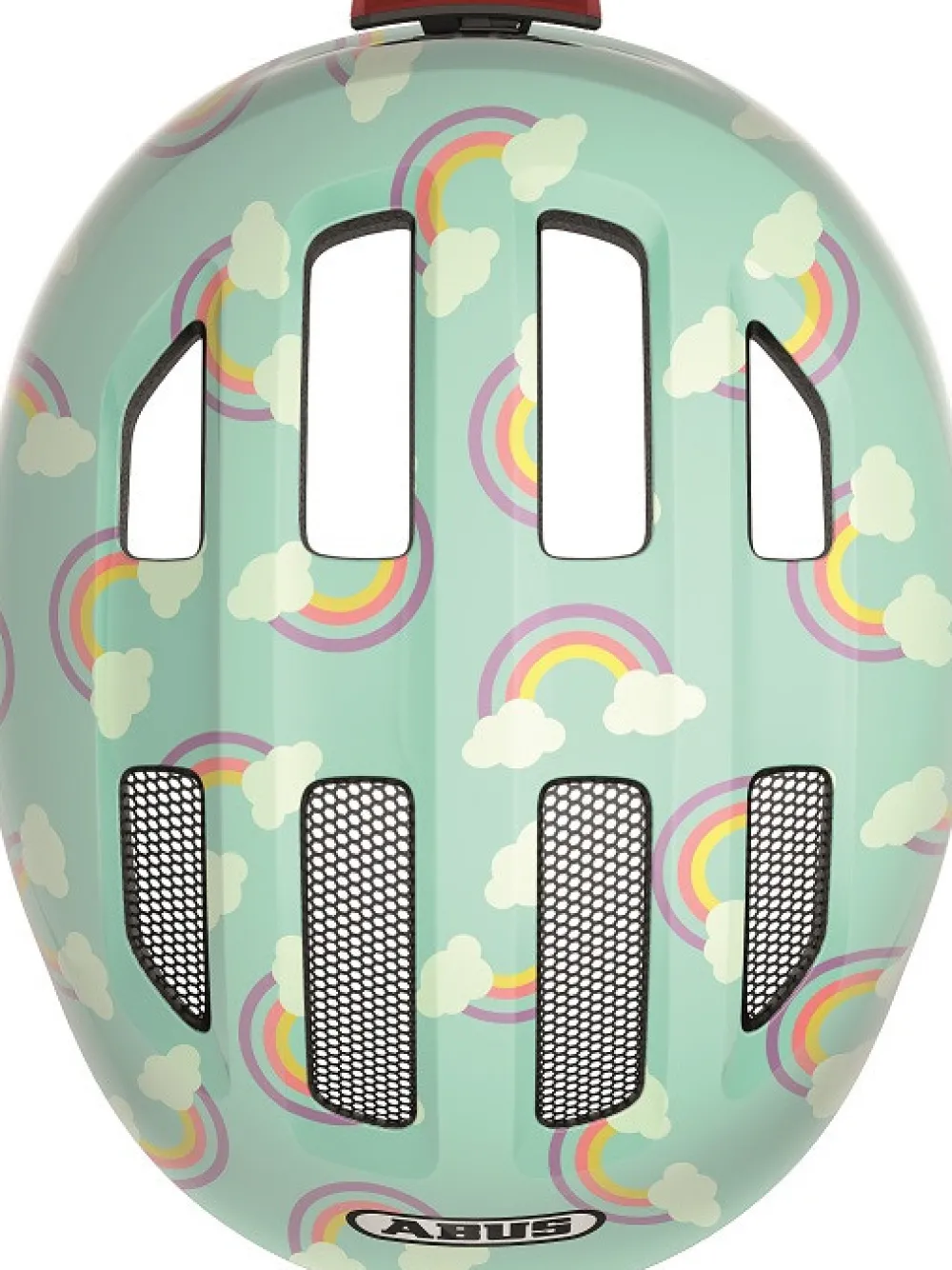 Abus Hjelm Smiley 3.0 LED, blue rainbow*, M- Cykelhjelme & Tilbehør|Cykelstole & Hjelme