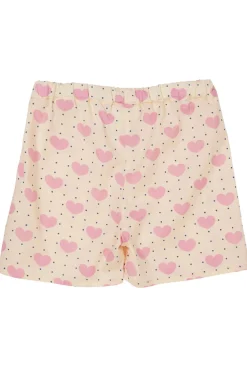 Copenhagen Colors Hjerte shorts m. flæse lomme - HEART AOP- Shorts