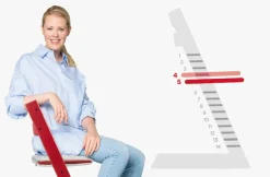 Tripp Trapp® Højstol bøg - hvid-Børn Højstole Uden Tilbehør